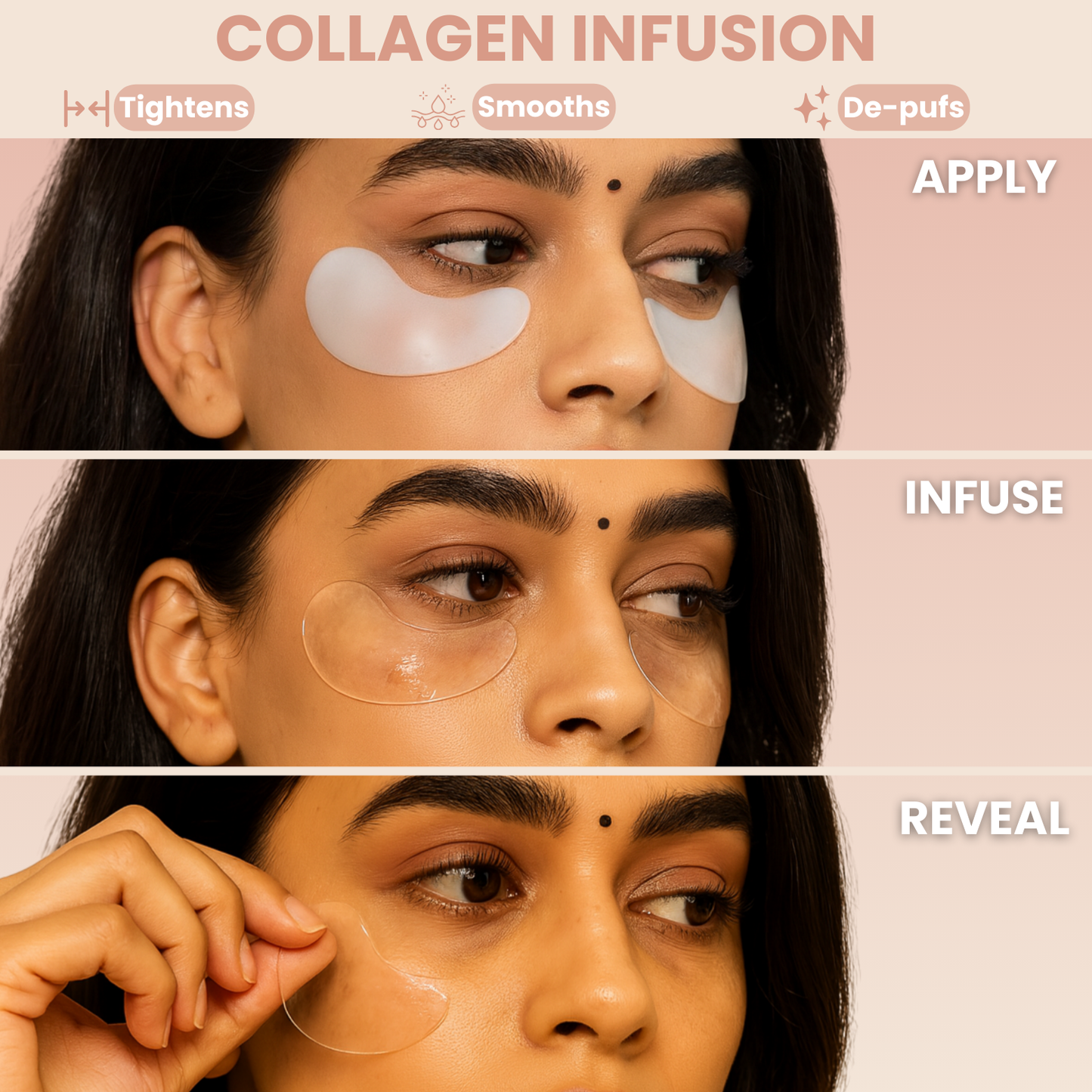 Instant Firming Under Eye Collagen Patches (8 Pairs)