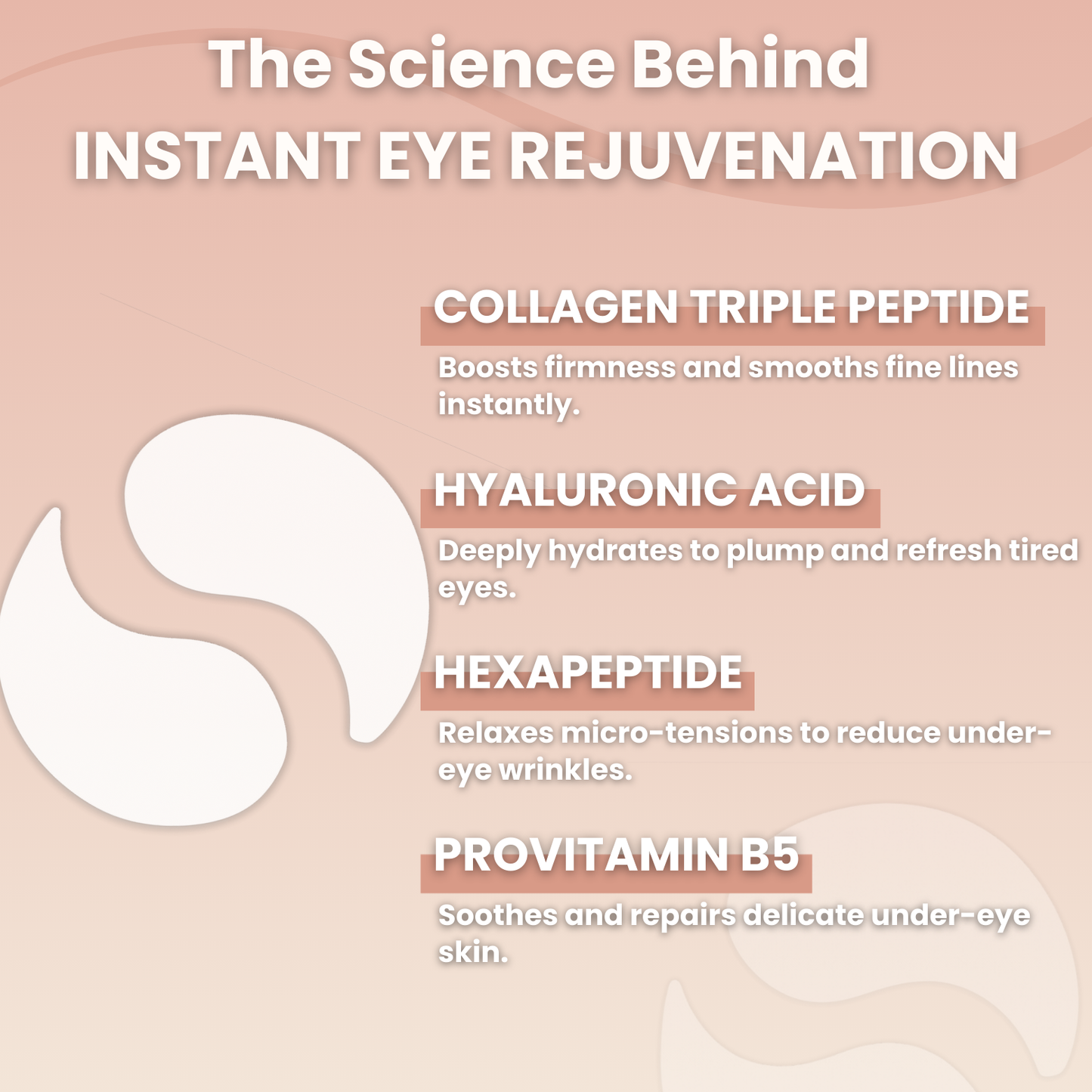 Instant Firming Under Eye Collagen Patches (8 Pairs)